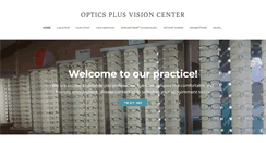 Desktop Screenshot of opticsplusvisioncenter.com